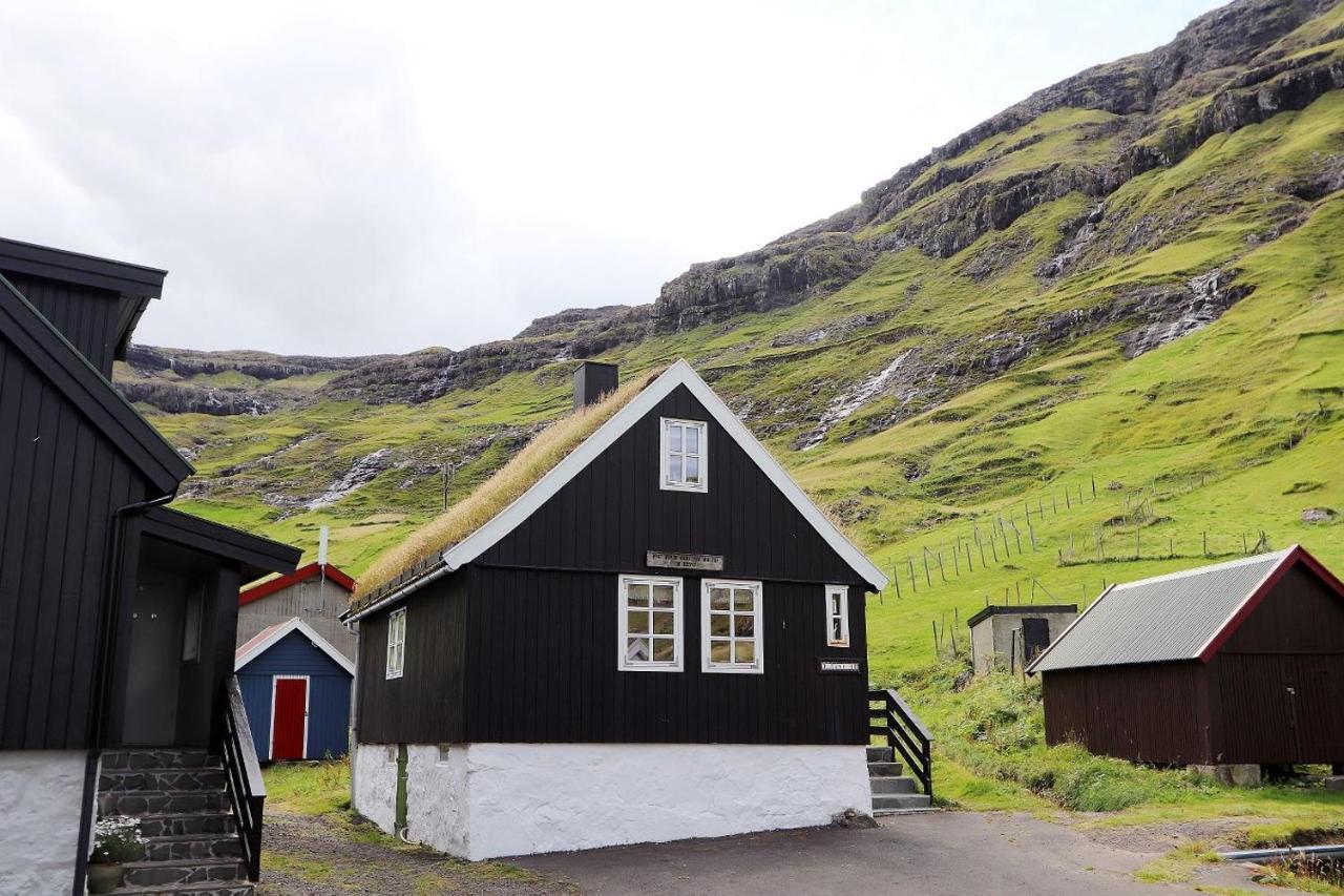holiday cottage in Tjørnuvík Exterior foto
