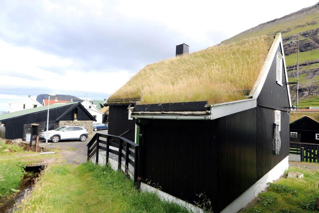 holiday cottage in Tjørnuvík Exterior foto